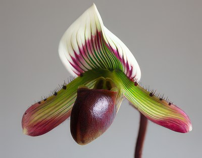 Paphiopedilum barbatum var. nigritum